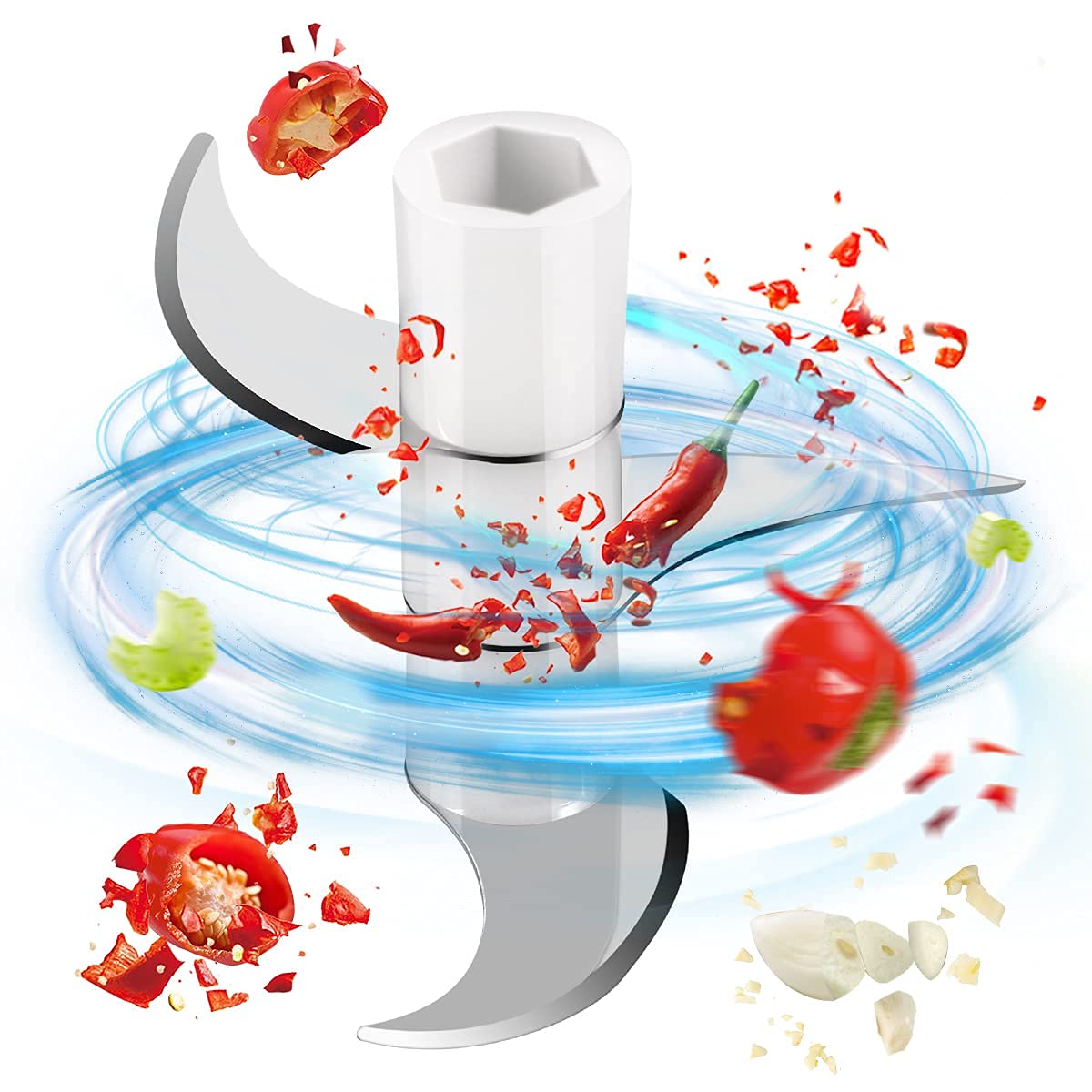 Rechargeable Portable and Cordless Mini Food Processor 250ML with
